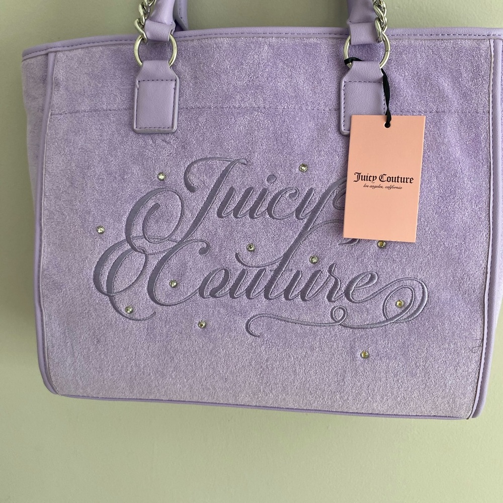 Juicy Couture Lavender Tote Bag